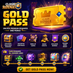 Clash Royal Gold pass